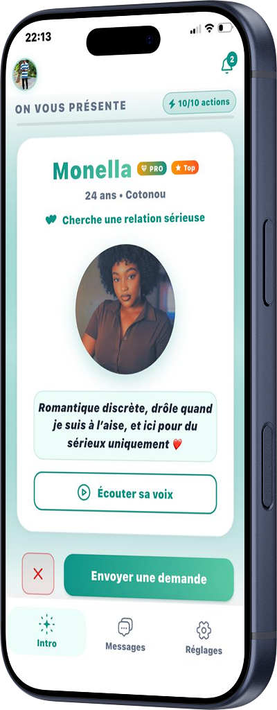 Jumoo app - écran 1